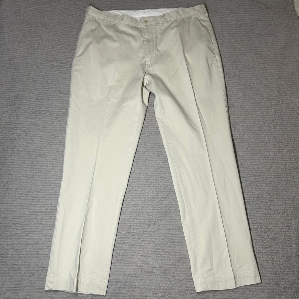 Polo Ralph Lauren Classic Fit Tan Khaki Chino Pants Mens 40x32 Cotton Twill